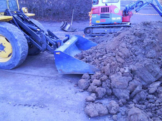 marktjänster gräventreprenad